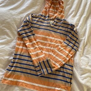 Madewell Striped Hoodie